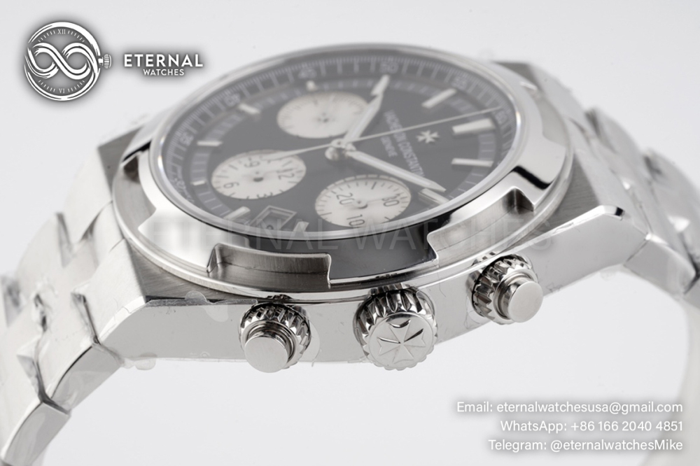 VACHERON CONSTANTIN - Overseas 5500V Chronograph SS/RU Black/Black 8F V2 A7750