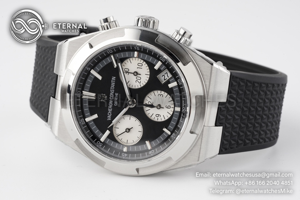 VACHERON CONSTANTIN - Overseas 5500V Chronograph SS/RU Black/Black 8F V2 A7750