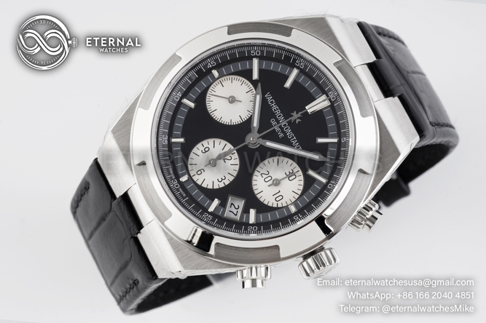 VACHERON CONSTANTIN - Overseas 5500V Chronograph SS/RU Black/Black 8F V2 A7750