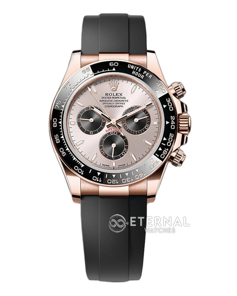 ROLEX - SUPER CLONE Daytona 126515 40mm RG/RU Champagne/Dia VSF V2 DD4131 (Weight Adjusted)