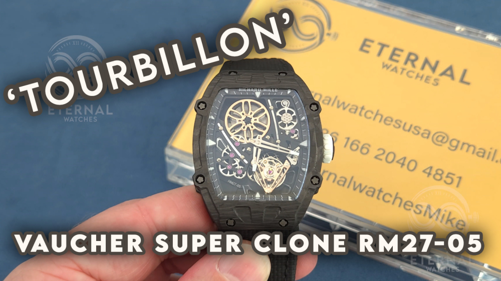 RICHARD MILLE - VAUCHER SUPER CLONE RM27-05 Tourbillon Ultra Thin