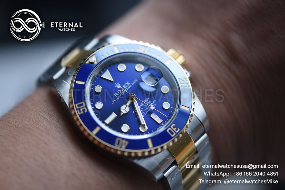 ROLEX - SUPER CLONE Submariner 126613LB 41mm YG/SS Blue Dial VSF V2 DD3235 (Weight Adjusted）