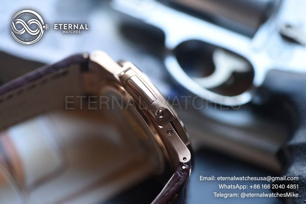PATEK PHILIPPE - SUPER CLONE Nautilus 40mm 5712 RG/LE Brown/Stk UMI A240 (Weight Adjusted, Gold Wrapped)