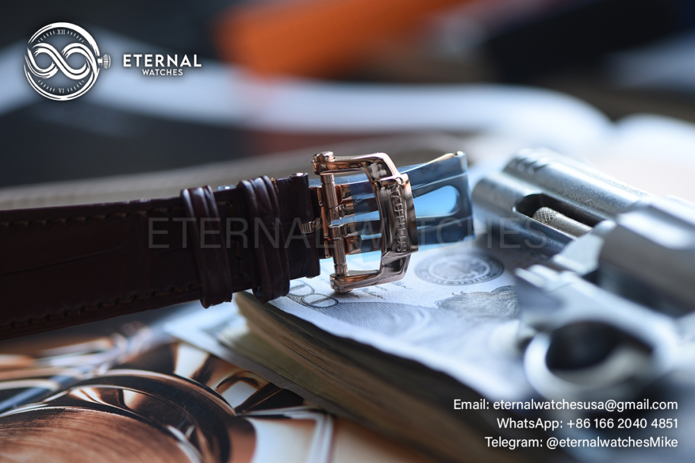 PATEK PHILIPPE - SUPER CLONE Nautilus 40mm 5712 RG/LE Brown/Stk UMI A240 (Weight Adjusted, Gold Wrapped)