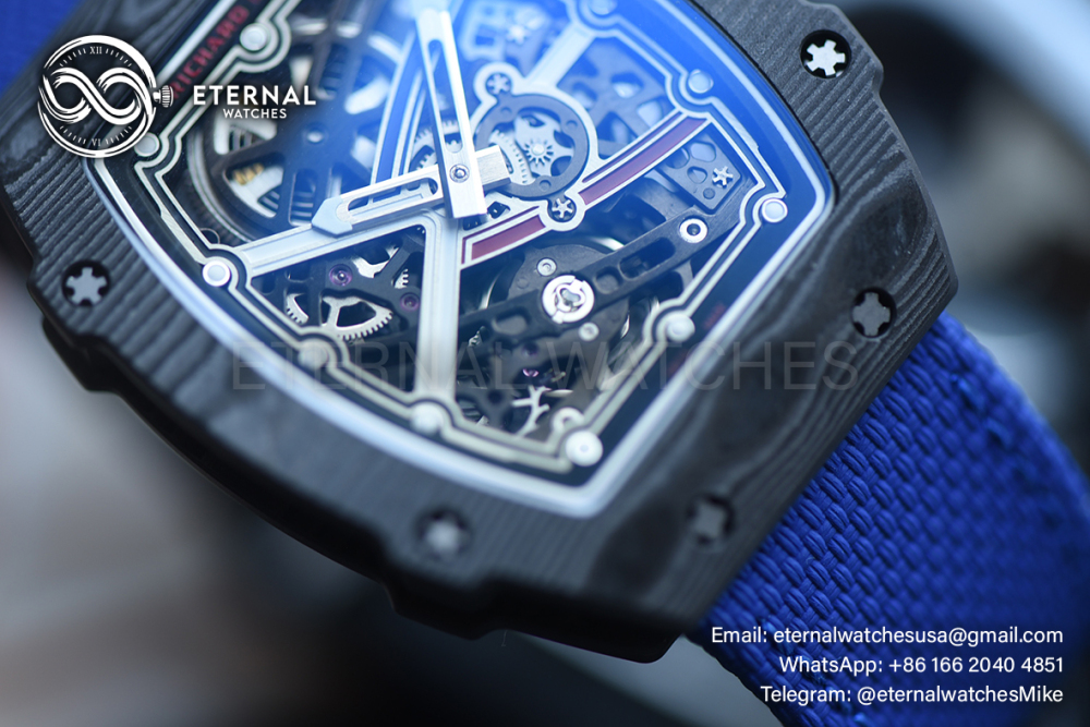 RICHARD MILLE - VAUCHER SUPER CLONE RM67-02 France Black NTPT Extra Flat V2 (Movement Update)