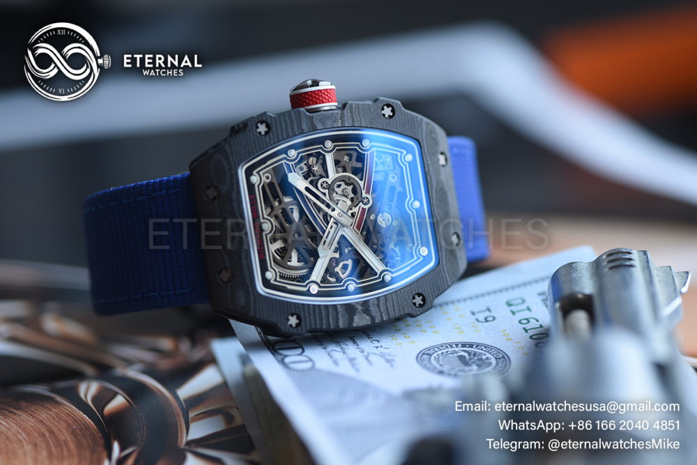 RICHARD MILLE - VAUCHER SUPER CLONE RM67-02 France Black NTPT Extra Flat V2 (Movement Update)