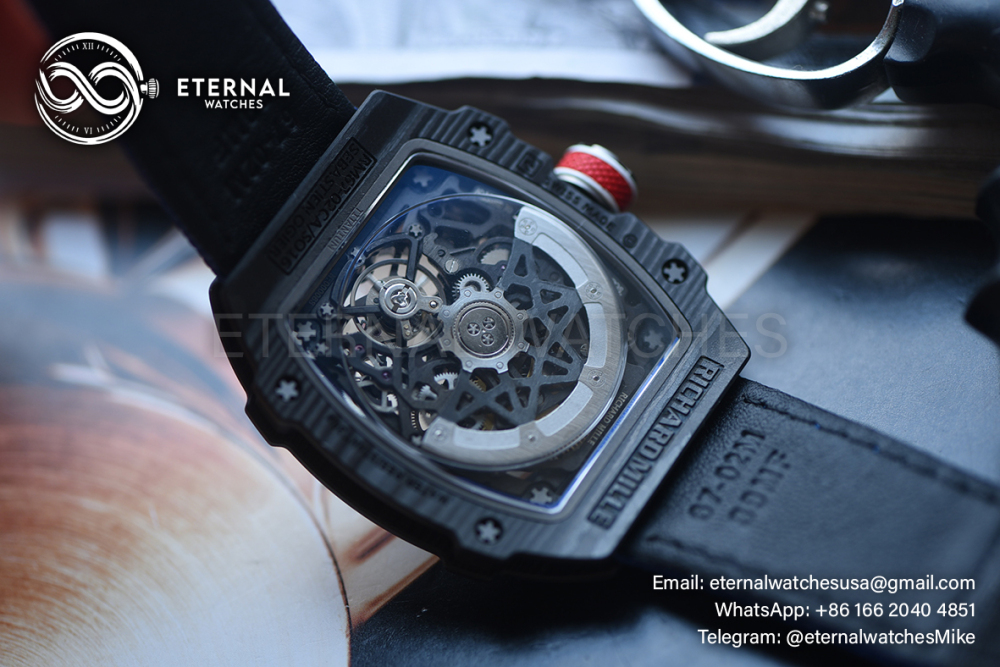 RICHARD MILLE - VAUCHER SUPER CLONE RM67-02 France Black NTPT Extra Flat V2 (Movement Update)
