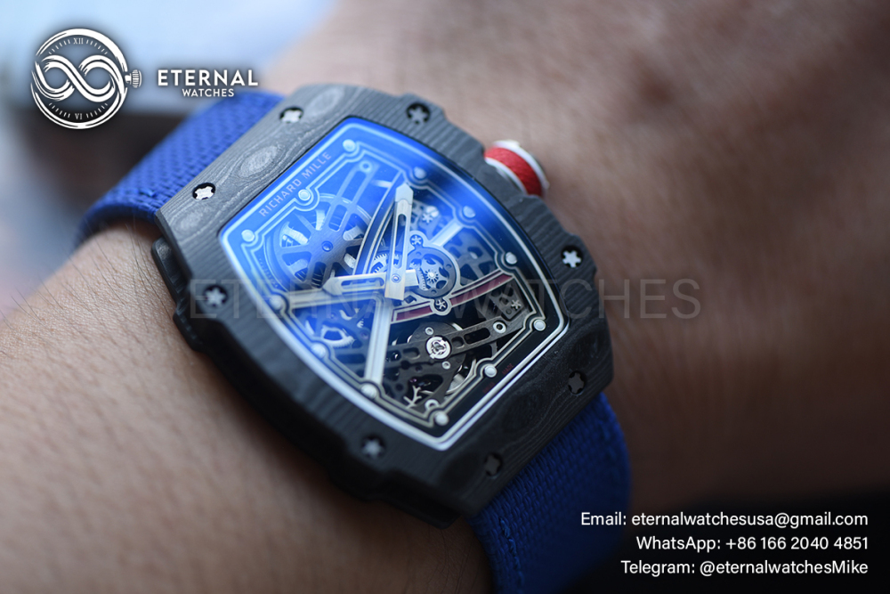 RICHARD MILLE - VAUCHER SUPER CLONE RM67-02 France Black NTPT Extra Flat V2 (Movement Update)