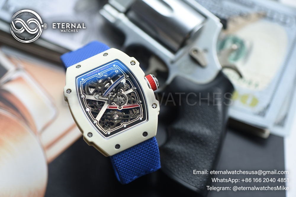 RICHARD MILLE - VAUCHER SUPER CLONE RM67-02 France Ivory NTPT Extra Flat V2 (Movement Update)