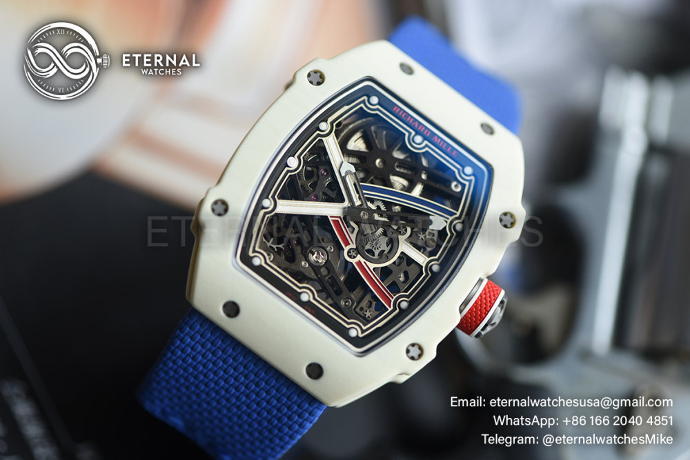 RICHARD MILLE - VAUCHER SUPER CLONE RM67-02 France Ivory NTPT Extra Flat V2 (Movement Update)