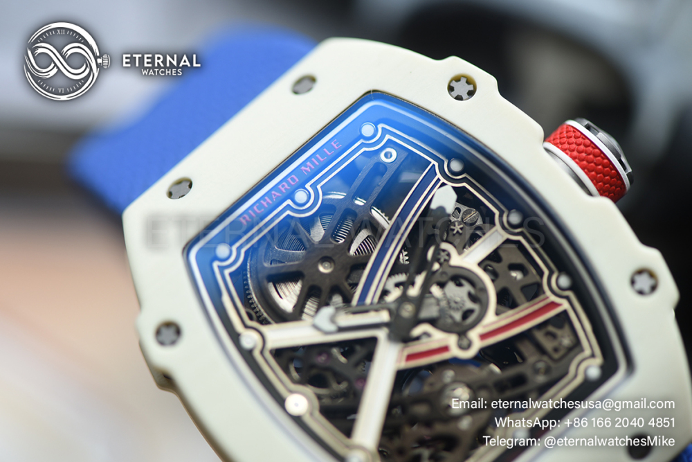 RICHARD MILLE - VAUCHER SUPER CLONE RM67-02 France Ivory NTPT Extra Flat V2 (Movement Update)