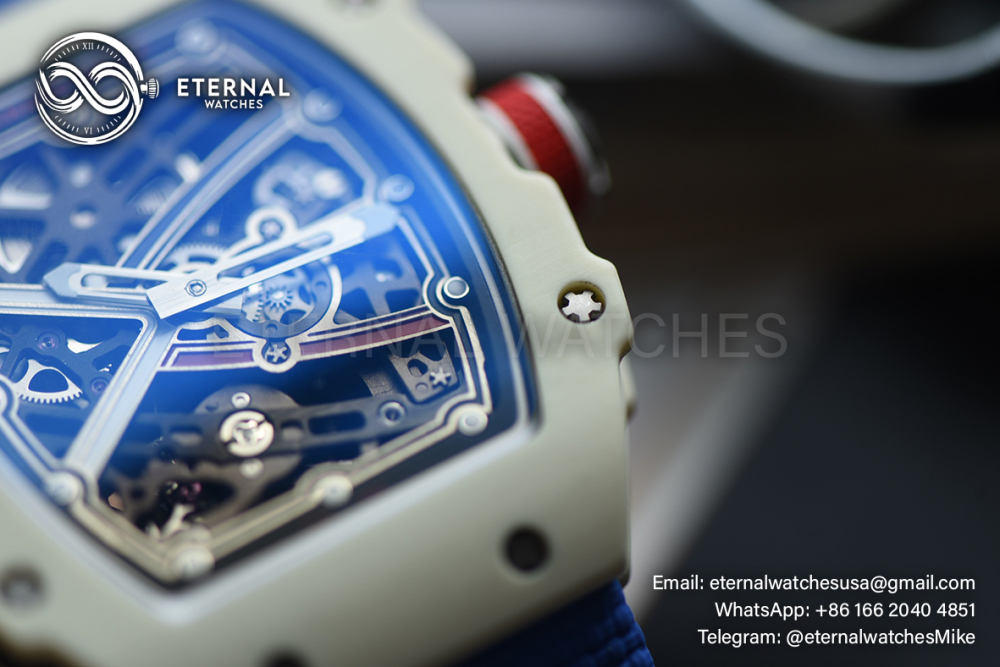 RICHARD MILLE - VAUCHER SUPER CLONE RM67-02 France Ivory NTPT Extra Flat V2 (Movement Update)