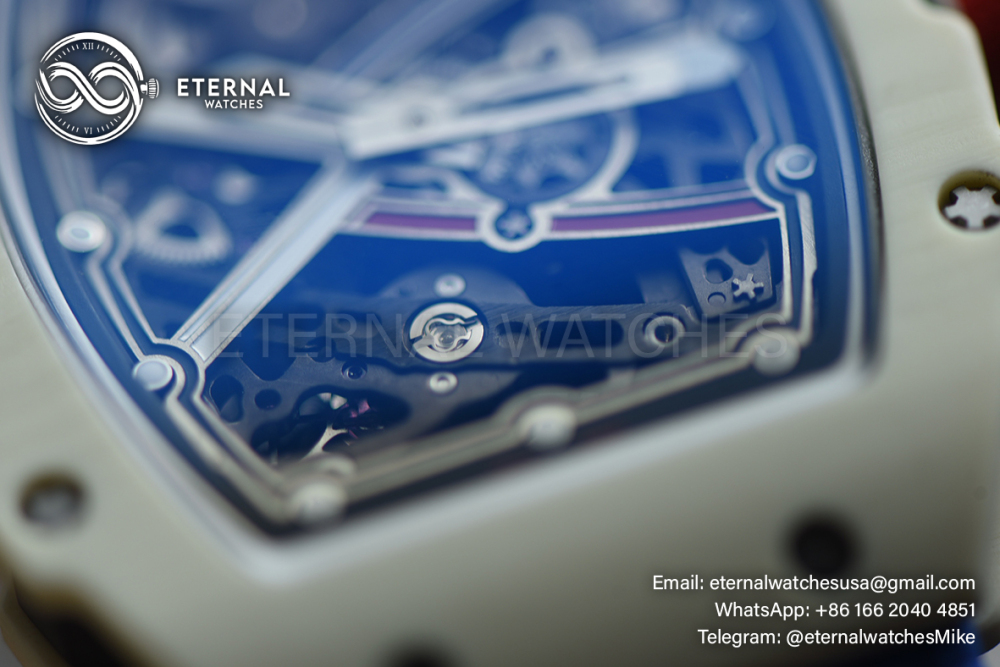 RICHARD MILLE - VAUCHER SUPER CLONE RM67-02 France Ivory NTPT Extra Flat V2 (Movement Update)