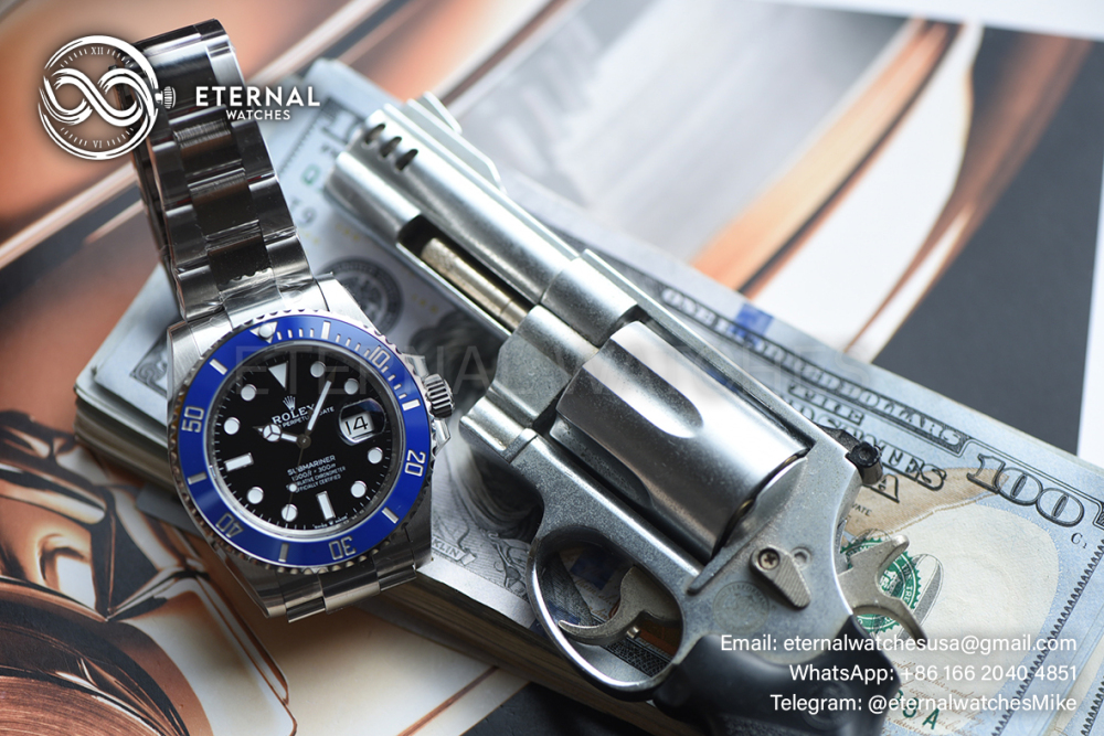 ROLEX - SUPER CLONE Submariner 126619LB 41mm YG/SS Black/Blue VSF V2 DD3235 (Weight Adjusted)