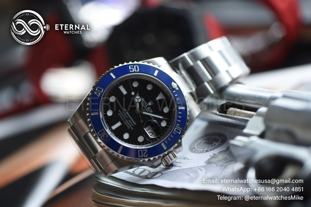 ROLEX - SUPER CLONE Submariner 126619LB 41mm YG/SS Black/Blue VSF V2 DD3235 (Weight Adjusted)