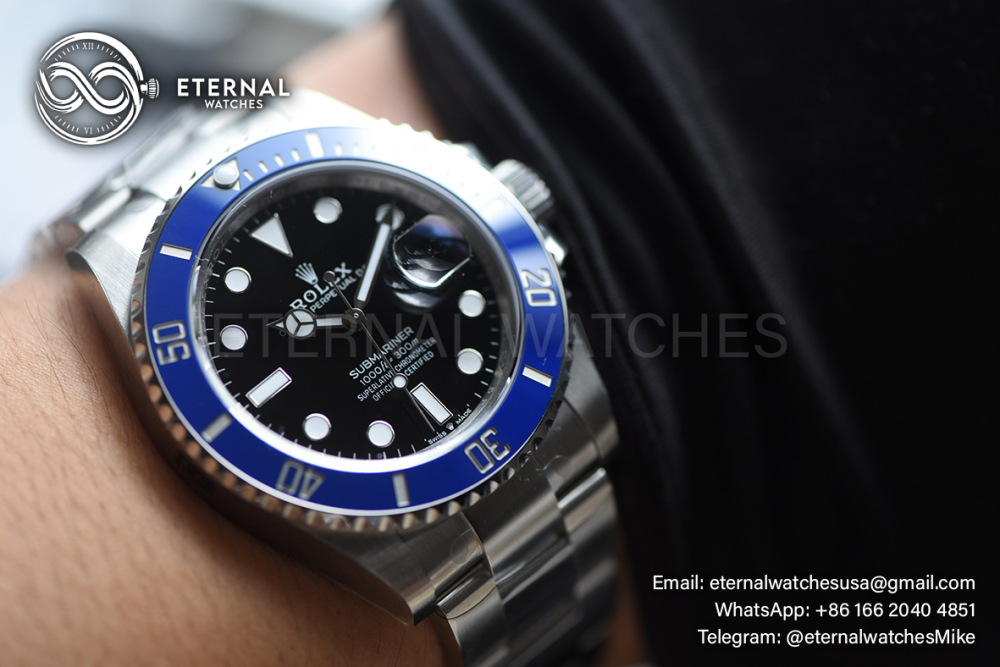 ROLEX - SUPER CLONE Submariner 126619LB 41mm YG/SS Black/Blue VSF V2 DD3235 (Weight Adjusted)