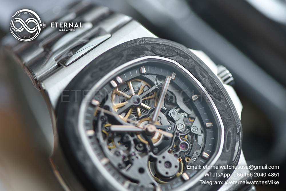 PATEK PHILIPPE - SUPER CLONE Nautilus 5711 40mm Skeleton Dial Artisans De Geneva
