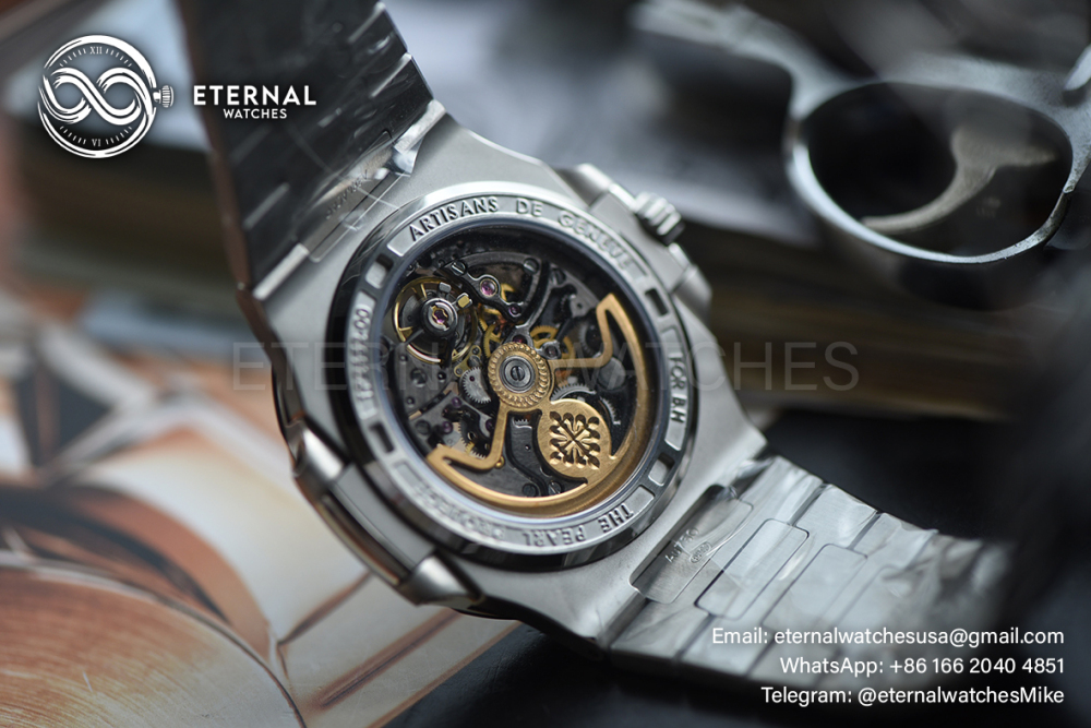 PATEK PHILIPPE - SUPER CLONE Nautilus 5711 40mm Skeleton Dial Artisans De Geneva