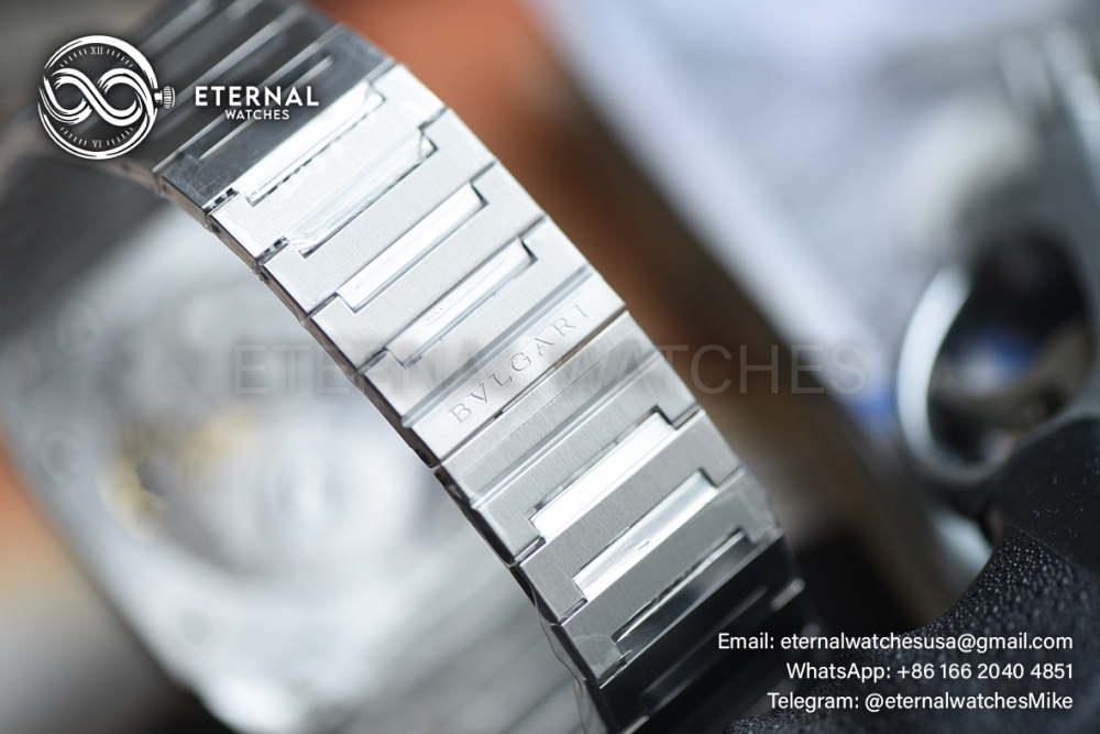 BULGARI - OCTO Finissimo 40mm SS/SS Blue Dial BVF A138