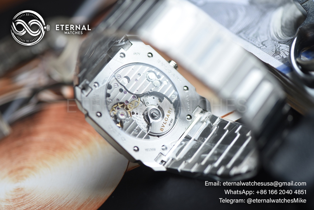 BULGARI - OCTO Finissimo 40mm SS/SS Blue Dial BVF A138