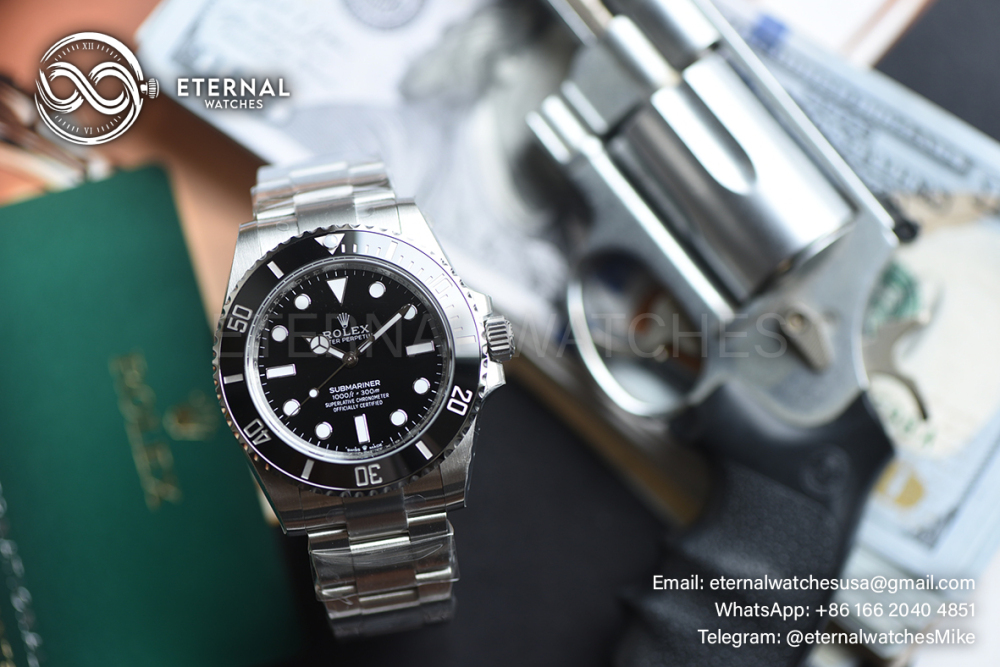 ROLEX - SUPER CLONE Submariner 124060LN 41mm No Date Black Dial VSF VS3230