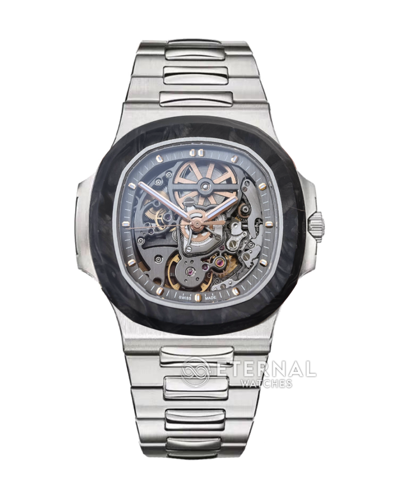 PATEK PHILIPPE - SUPER CLONE Nautilus 5711 40mm Skeleton Dial Artisans De Geneva