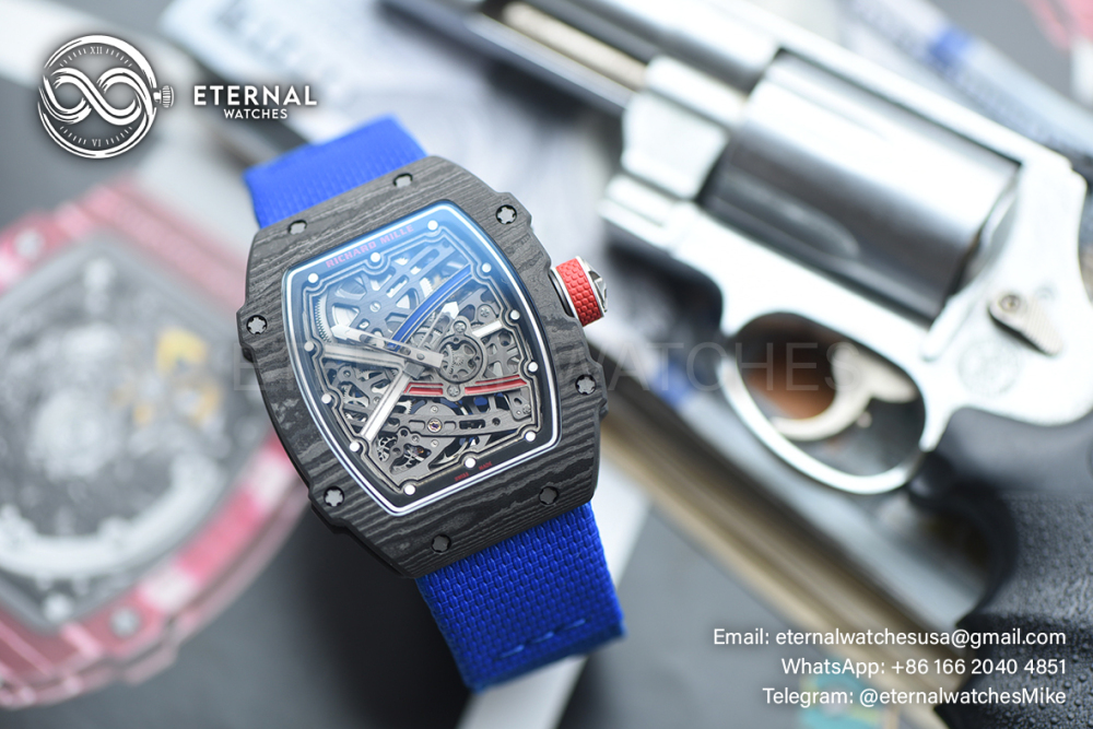 RICHARD MILLE - SUPER CLONE RM67-02 France Black NTPT Extra Flat RICH CRMA7