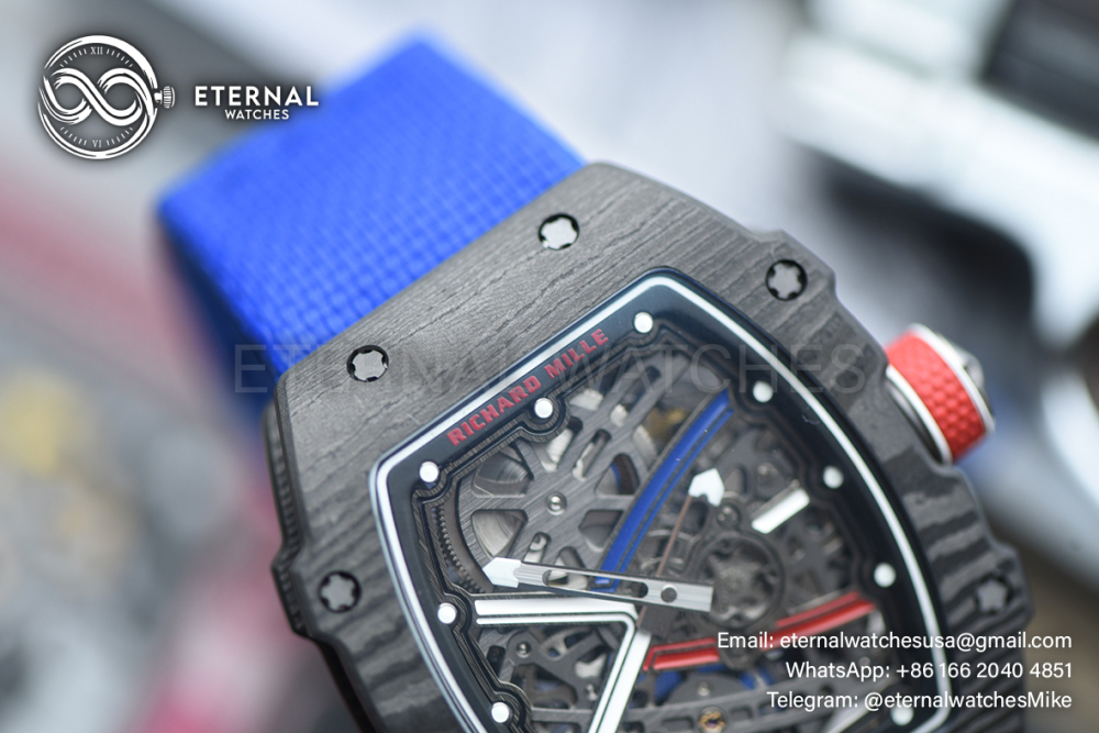 RICHARD MILLE - SUPER CLONE RM67-02 France Black NTPT Extra Flat RICH CRMA7