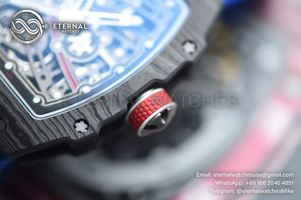 RICHARD MILLE - SUPER CLONE RM67-02 France Black NTPT Extra Flat RICH CRMA7