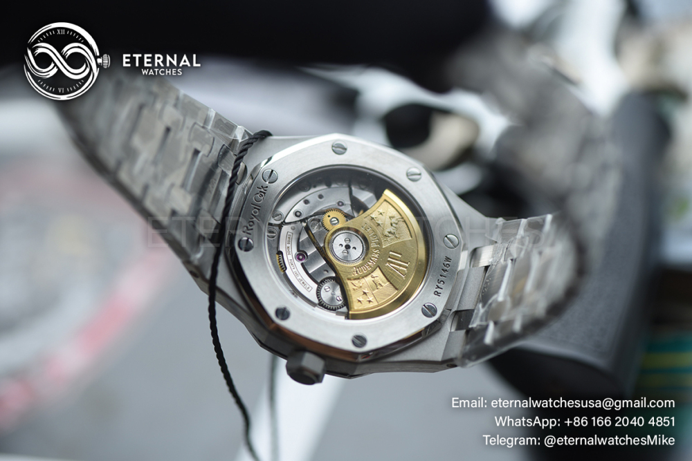 AUDEMARS PIGUET - SUPER CLONE Royal Oak 15450 SS/SS Grey/Stk ZF SA3120