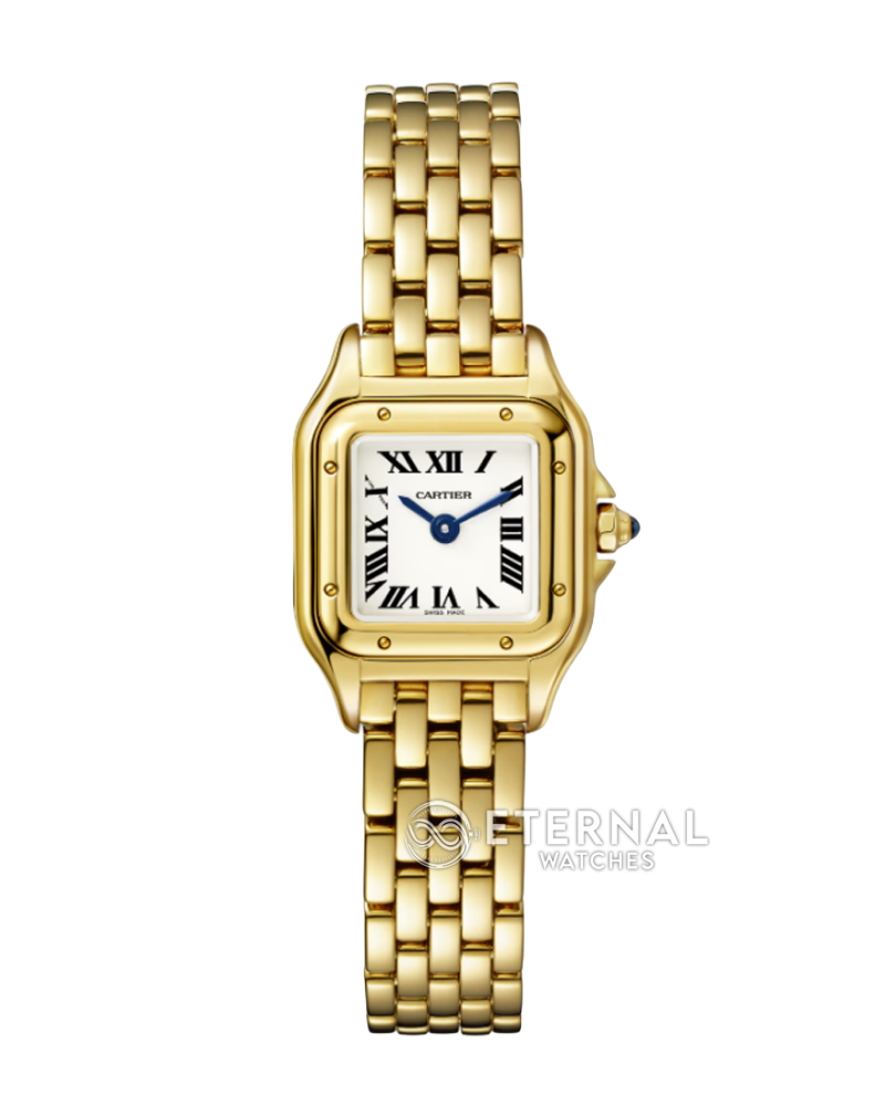 CARTIER - Panthere De Cartier Ladies 27mm YG/YG White Dial