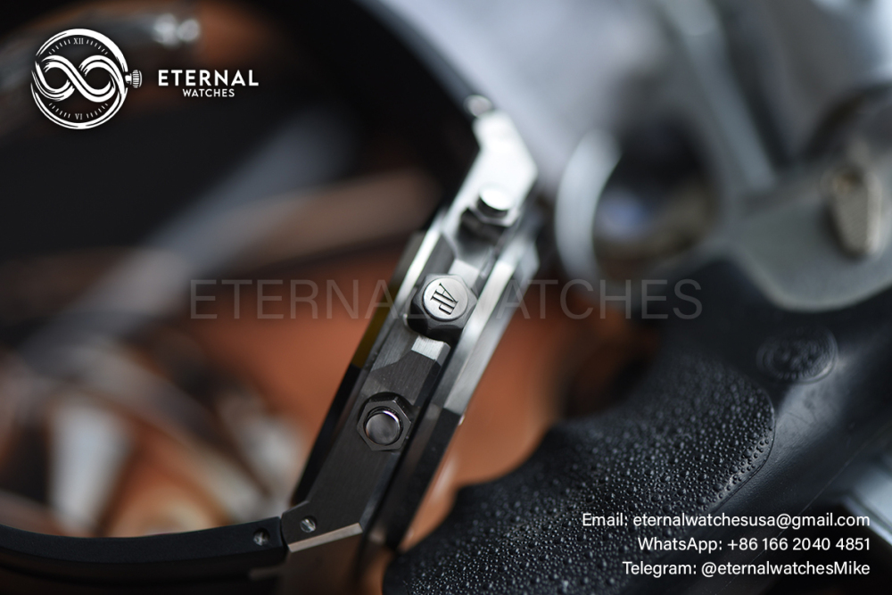 AUDEMARS PIGUET - SUPER CLONE Royal Oak Chronograph 26240ST 41mm SS/RU Black Dial DDF DD4401