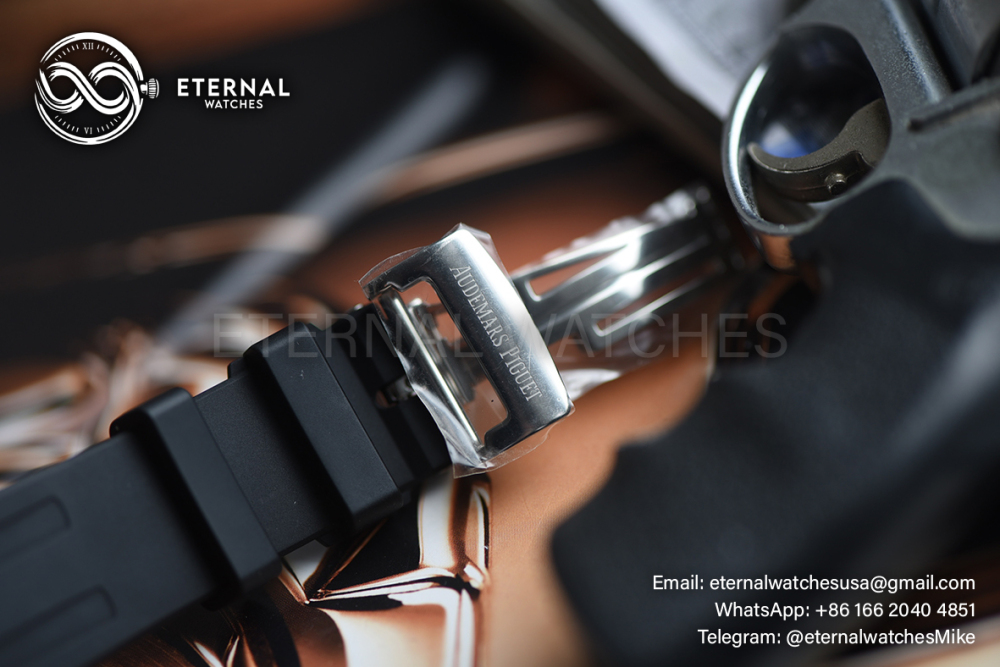 AUDEMARS PIGUET - SUPER CLONE Royal Oak Chronograph 26240ST 41mm SS/RU Black Dial DDF DD4401