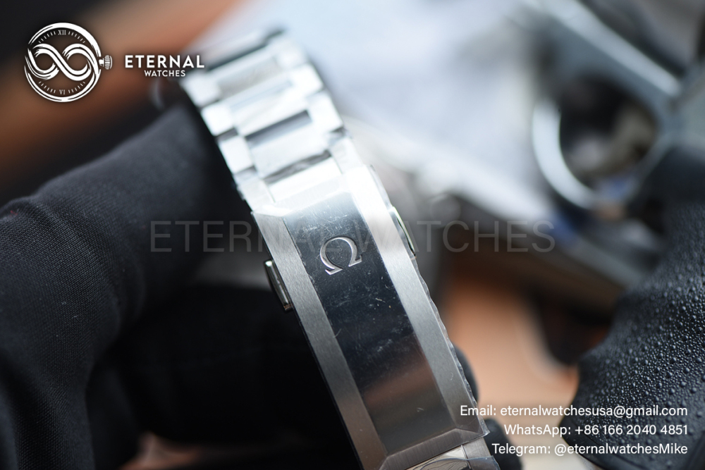 OMEGA - SUPER CLONE Planet Ocean 600m 42m SS/SS Black Dial Orange Bezel VSF VS8912