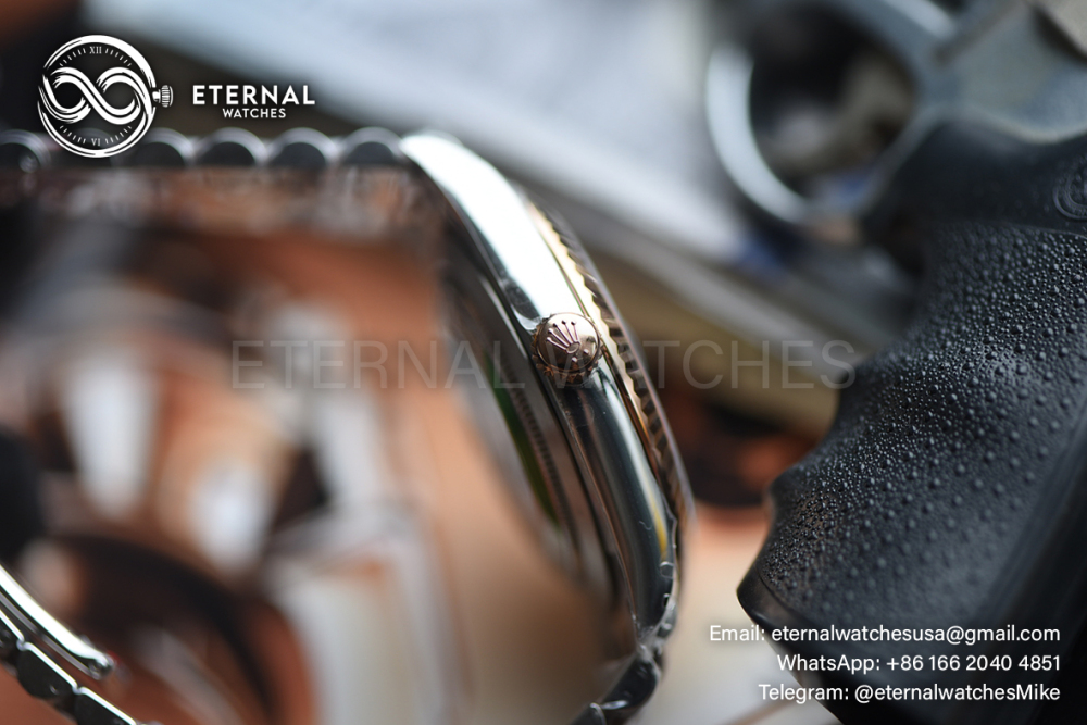 ROLEX - SUPER CLONE DateJust 126331 41mm RG/RMN Wimbledon Dial V2 VSF 3235 (Weight Adjusted, Free Sprung)