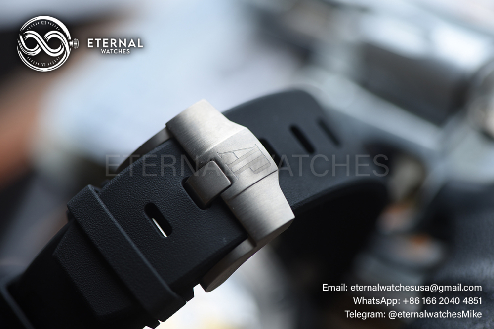 AUDEMARS PIGUET - SUPER CLONE Royal Oak 15707CE Black Ceramic/RU Black Dial JF SA3120