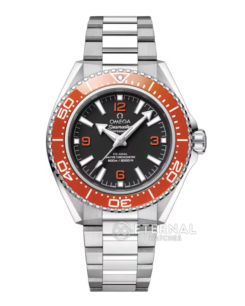 OMEGA - SUPER CLONE Planet Ocean 600m 42m SS/SS Black Dial Orange Bezel VSF VS8912