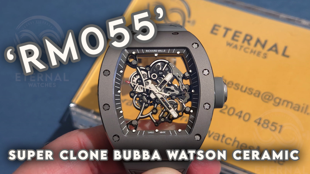 RICHARD MILLE - SUPER CLONE RM055 ZF V3 RMUL2 Grey Ceramic