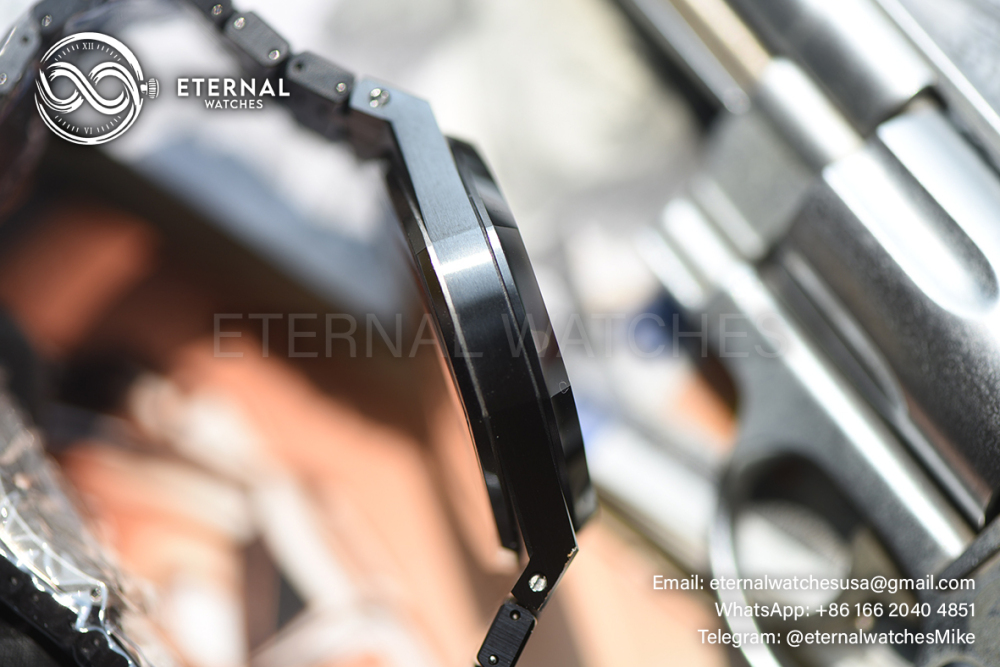 AUDEMARS PIGUET - SUPER CLONE Royal Oak 15416CE 41mm Cer/Cer Skeleton Dial THBF V2 SH3132