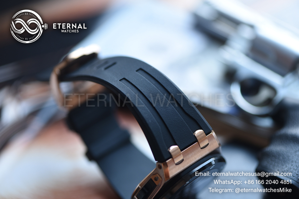 AUDEMARS PIGUET - SUPER CLONE Royal Oak Offshore 26420RO 43mm RG/RU Black/Stk DDF DD4401