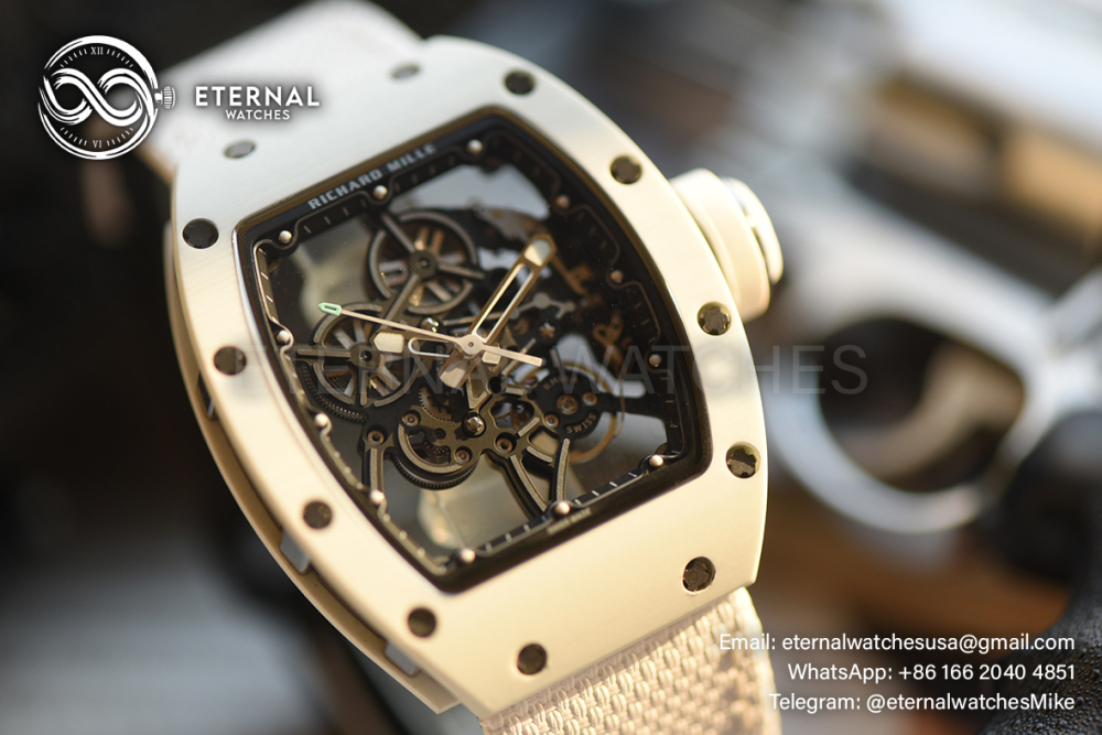 RICHARD MILLE - ETERNAL WATCHES ULTRA MOD RM55-01 White TPT