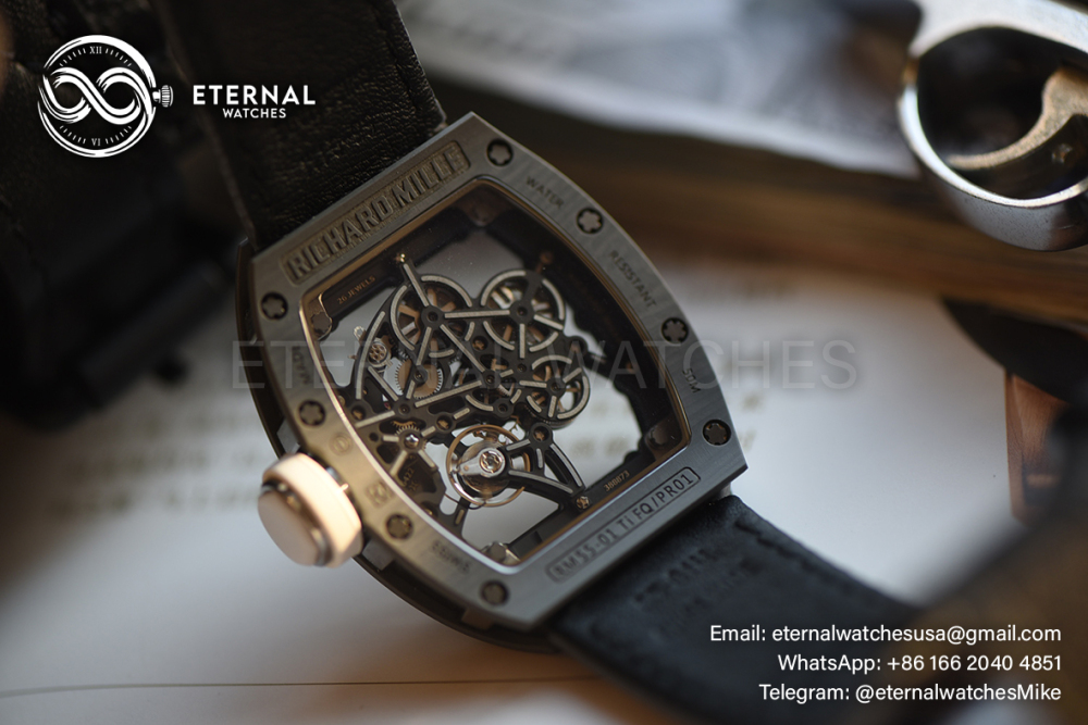 RICHARD MILLE - ETERNAL WATCHES ULTRA MOD RM55-01 Grey TPT