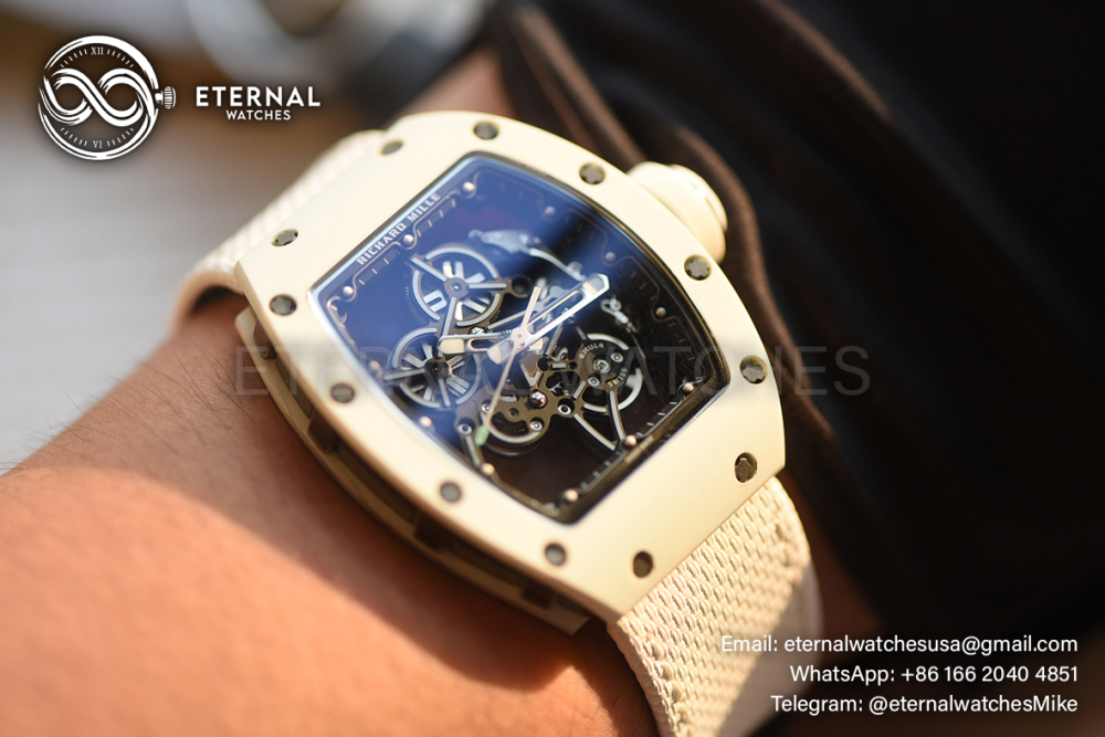 RICHARD MILLE - ETERNAL WATCHES ULTRA MOD RM55-01 White TPT