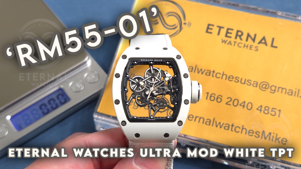 RICHARD MILLE - ETERNAL WATCHES ULTRA MOD RM55-01 White TPT