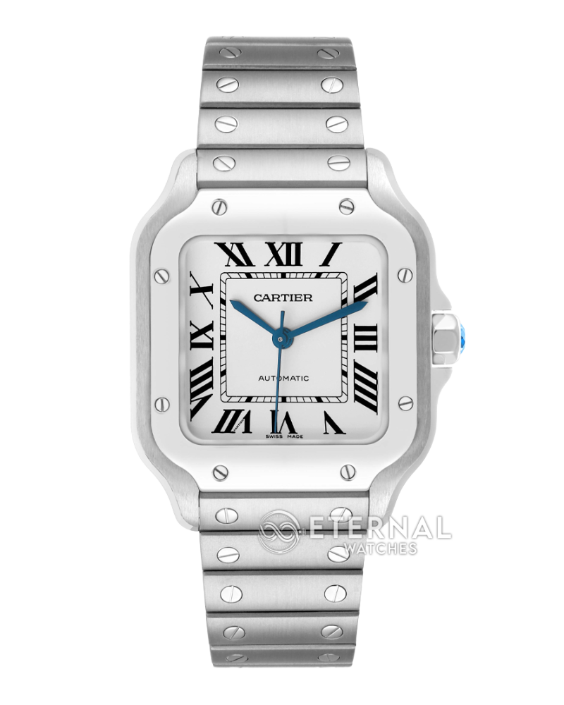 CARTIER - Santos De Cartier 40mm XL SS/SS White Dial BVF M9015