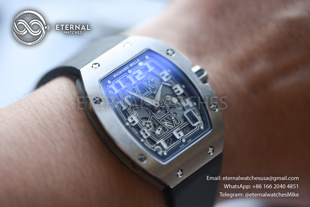 RICHARD MILLE - VAUCHER SUPER CLONE RM67-01 Titanium Automatic Winding Extra Flat