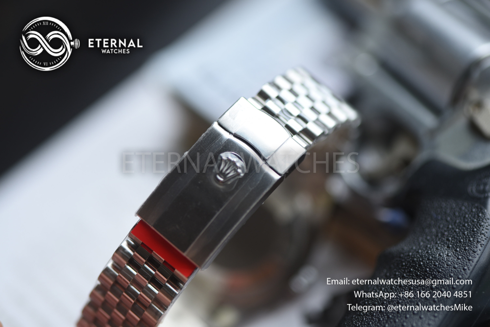 ROLEX - SUPER CLONE DateJust 126234 36mm SS/Stk Silver Dial Fluted V2 VSF 3235 (2026 - Weight Adjusted)