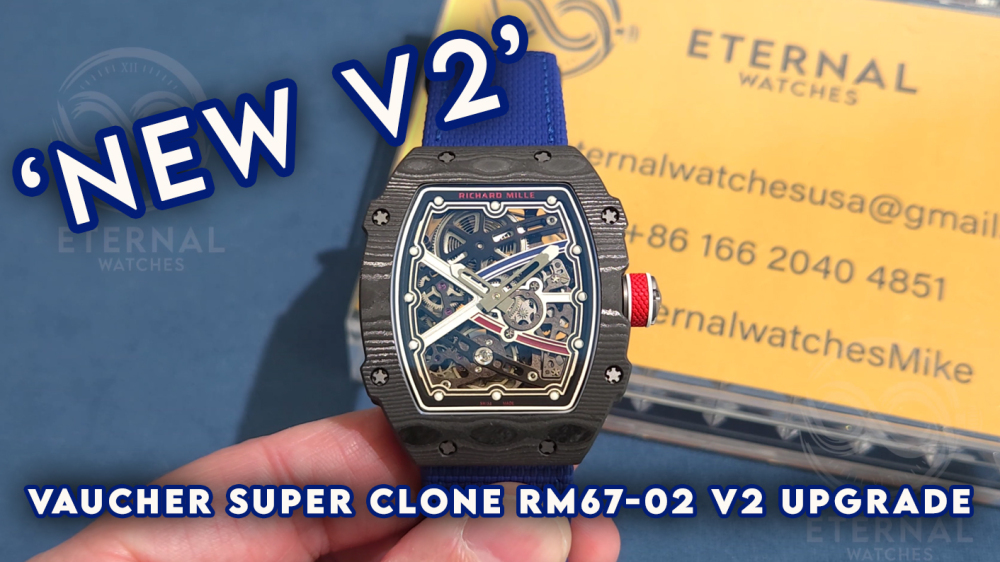 RICHARD MILLE - VAUCHER SUPER CLONE RM67-02 France Black NTPT Extra Flat V2 (Movement Update)
