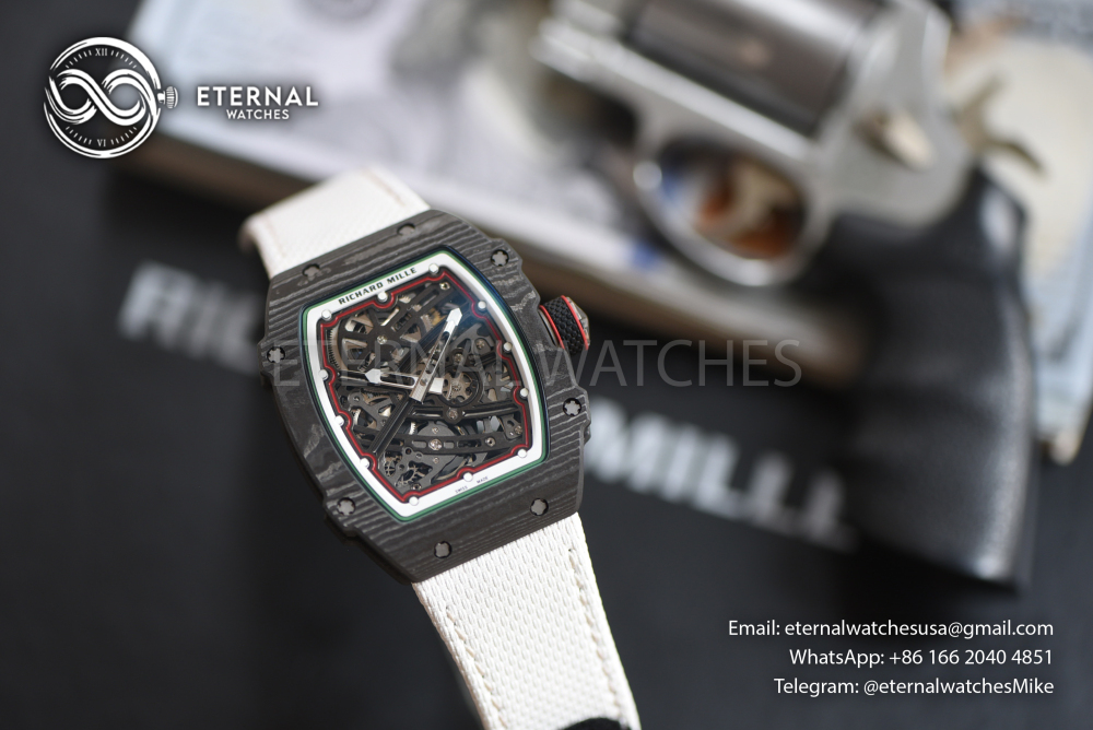 RICHARD MILLE - ETERNAL WATCHES ULTRA MOD RM67-02 Black TPT Extra Flat