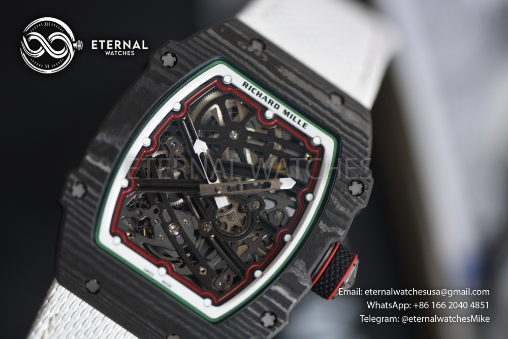 RICHARD MILLE - ETERNAL WATCHES ULTRA MOD RM67-02 Black TPT Extra Flat
